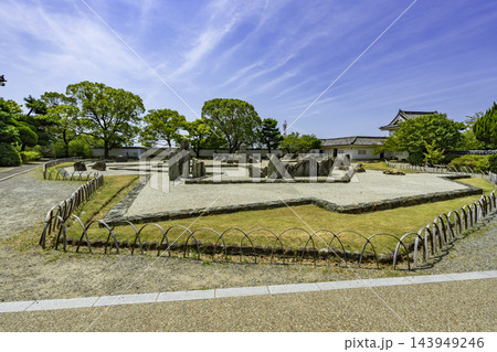岸和田城　八陣の庭　大阪府岸和田市 143949246