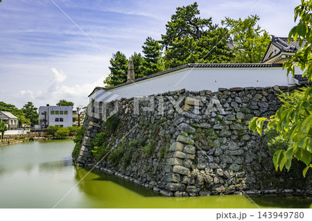 岸和田城　石垣　大阪府岸和田市 143949780