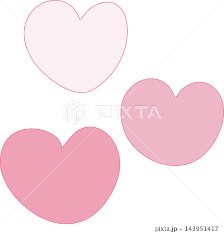 A sweet pink heart set suitable for Valentines Day,weddings,anniversaries,and romantic decorative designs. A sweet pink heart set suitable for Valentines Day,weddings,anniversaries,and romantic decorative designs. 143951417
