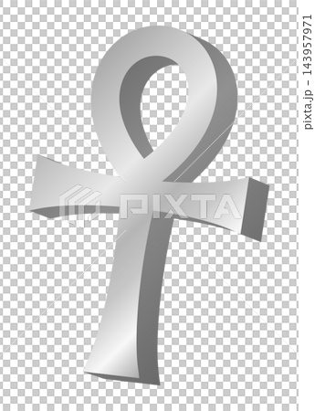 Ankh, the Egyptian cross of ancient Egypt 143957971