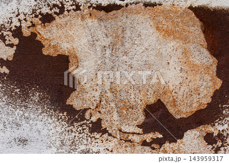 Old metal corrosion texture abstract rusty pattern rust white dirty concrete wall background structure backdrop steel Old metal corrosion texture abstract rusty pattern rust white dirty concrete wall background structure backdrop steel 143959317