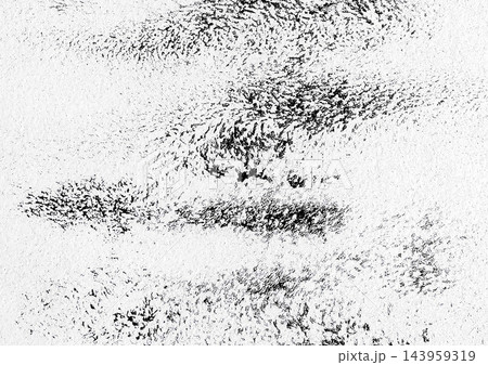 Black paint abstract art pattern on a white wall texture background Black paint abstract art pattern on a white wall texture background 143959319