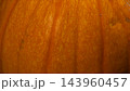 Pumpkin with texture detail in autumn for Halloween decoration 143960457