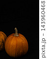 Pumpkins ready for Halloween decoration and autumn celebration 143960468