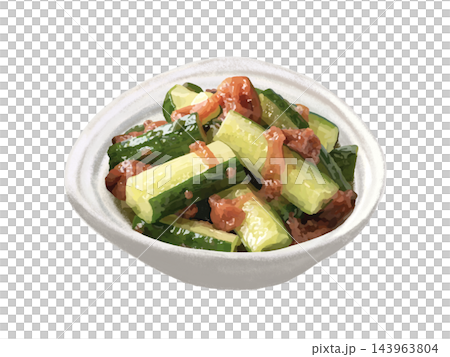 Plum cucumber Plum cucumber 143963804
