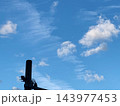 青空　雲　電柱 143977453