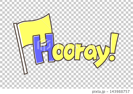 A cute handwritten logo for Hooray (a cheering chant). A cute handwritten logo for Hooray (a cheering chant). 143988757