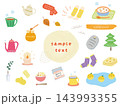 温活｜あたたかグッズ｜アイコンセット 143993355
