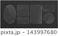 Glossy vector plastic square rectangle.  143997680