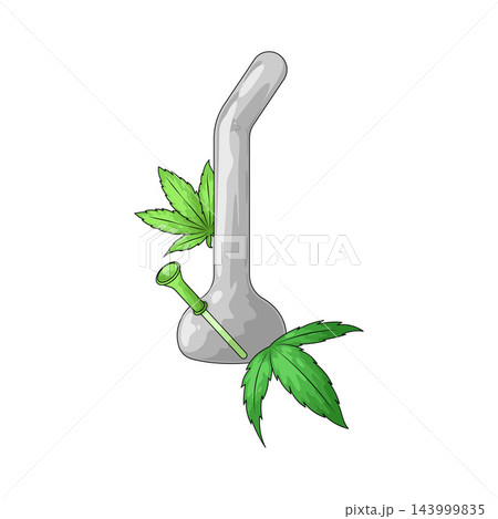 Illustration of Marijuana Bong 143999835