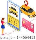 Car Sharing Service Concept 144004413