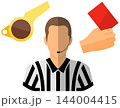 Soccer Flat Icon Set 144004415