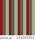 Retro Christmas red and green stripes background. Xmas classic striped background, vector illustration 144005903