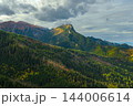 majestic wallpaper highland ridge and mountain peak aerial scenery with cloudscape moody weather 144006614