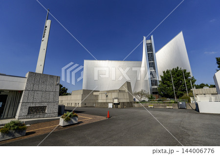 東京カテドラル聖マリア大聖堂 敷地入口からの景色 東京都文京区関口3丁目 東京カテドラル聖マリア大聖堂 敷地入口からの景色 東京都文京区関口3丁目 144006776
