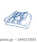 Summer Sunglasses and Beach Towel 144015893