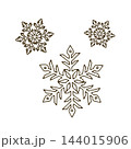 Snowflake ornament collection 144015906
