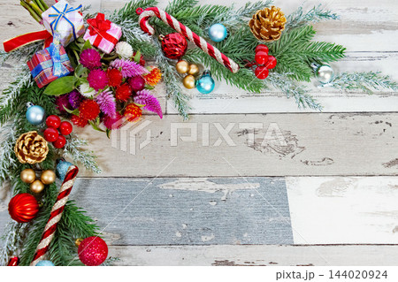 クリスマスイメージ背景 144020924