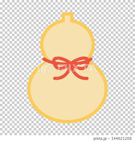 A simple New Year's illustration (gourd) A simple New Year's illustration (gourd) 144021208