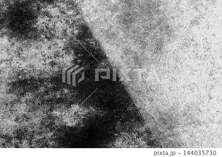 Abstract background color black white design paint two empty blank wallpaper tone minimal wall vintage cement backdrop concrete 144035730