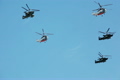 Helicopters Ka-27 and Ka-50 on parade 3507835