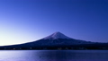 夜明けの富士山　微速度撮影 9341744