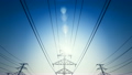 Electric powerlines loopable HD CG animation 11541433