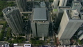 Aerial overhead Tokyo city Metropolitan Government Building Japan  12226500