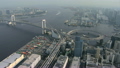 Aerial Odaiba Rainbow Suspension Bridge Tokyo Bay Japan  12226554