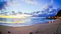 Beach Time Lapse Sunset Fisheye 12569220