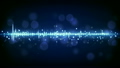 blue audio waveform techno loopable background 14520668
