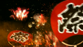 祭うちわと花火 16402183