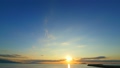空と雲のタイムラプス 夕焼けの海permingTLM150822 17504132