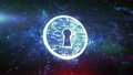 Keyhole. Internet Security Concept 20995921
