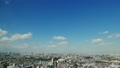 東京タイムラプス　住宅街　練馬区　板橋区　青空に流れる雲　大空　コピースペース 21971801