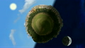 Tiny planet world panorama in day and night 26296195