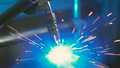 Electro welding working at the factory for the 26883566