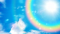Rainbow sky motion background seamless loop 27817722