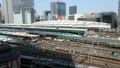 メガポリス東京　東京駅と行き交う列車　タイムラプス　ズームアウト 31903246