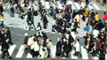 東京渋谷　スクランブル交差点　アウトフォーカス 35697069