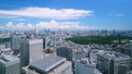 美しい東京風景・タイムラプス・青空と緑・夏・新宿から望む・都心全景・ナロー 42238949