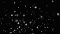 雪の結晶 クルクル パーティクル 42667844