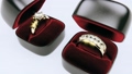 3D Animation Rendering of Diamond Rings Box Open 44110742