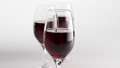 3D Animation Rendering of Red Wine Glasses 46054347