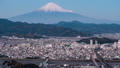 静岡市中心部と富士山（夕方から夜にかけてのタイムラプス）（縦） 46721128