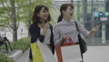 ショッピングで街を歩く女性 54720676