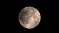 雲がかかる月　月齢14.7 満月 57595651