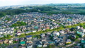 街並み　空撮　4K撮影 57763616