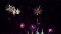 Beautiful abstract colourful Fireworks explode display on sky at night a symbol of celebration 61258758