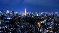 東京タイムラプス 港区方面の夜景の街並み 62631308
